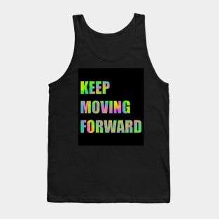 Keep Moving Forward Poster Tank Top